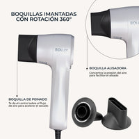 Secador de Pelo Iónico EX01 en Perla
