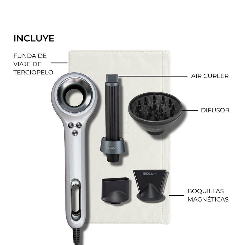 EOLUX Multi‑Styler Iónico — Colección Perla