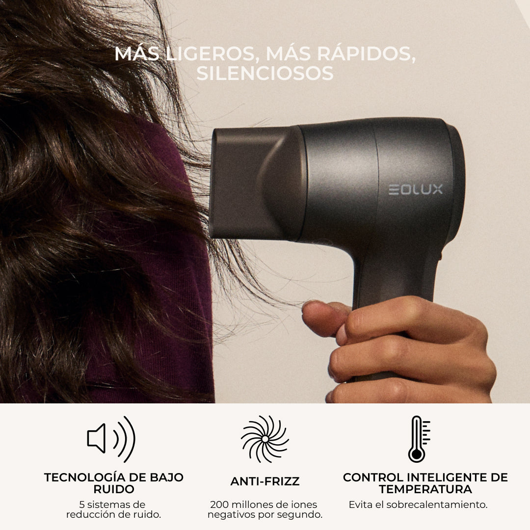 Secador de Pelo Iónico EX01 en Bronce – EOLUX - Main Image