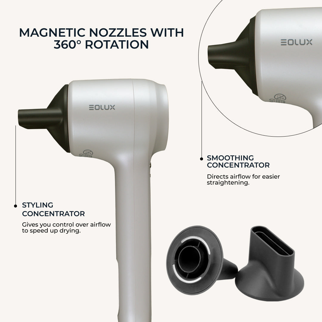 Ionic Hair Dryer EX02 in Pearl