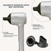 Ionic Hair Dryer EX02 in Pearl
