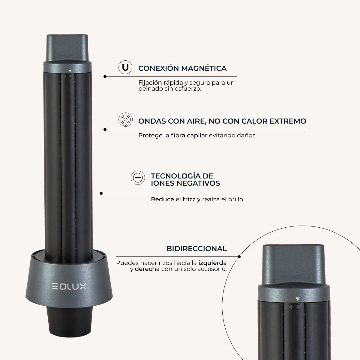 Rizador de aire para EX02