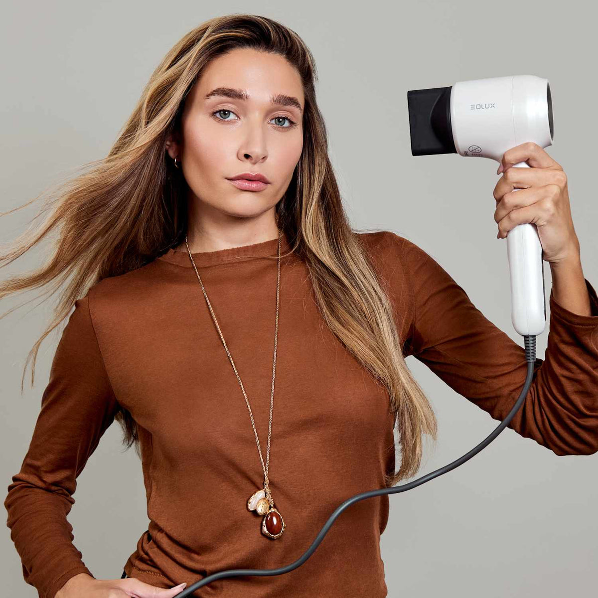 Multi-Styler Profesional Iónico Set Completo en Perla