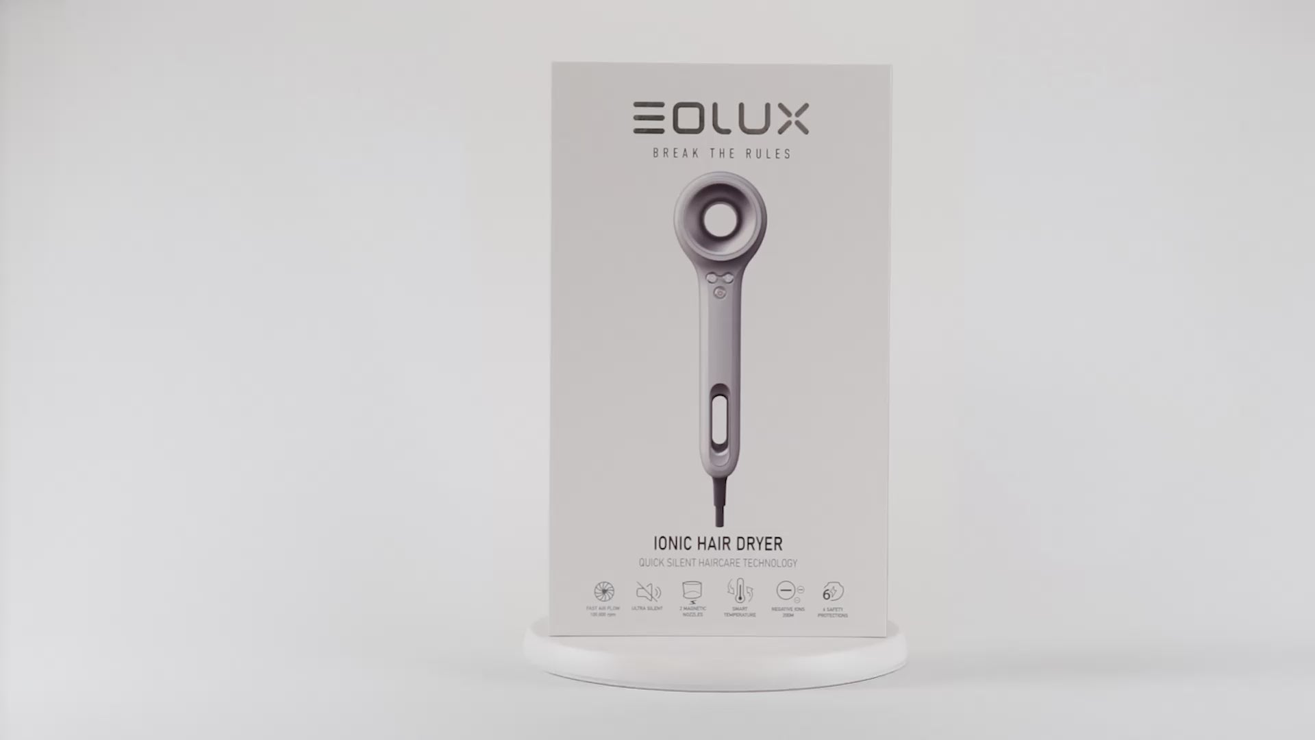 Secador de Pelo Iónico EX02 en Perla